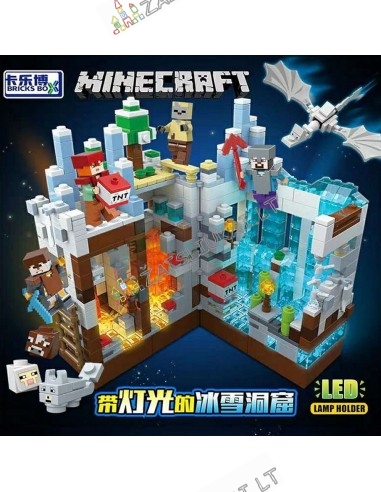 Lego tipo konstruktorius Minecraft  "Attack on the white castle"