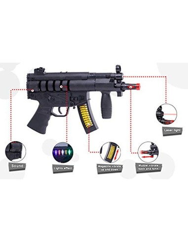 Šviečiantis šautuvas AK-938 su garsais