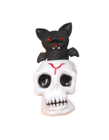 Maigomas žaislas Squeeze Skull Halloween