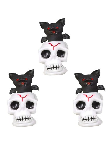 Guminė kaukolė su staigmena