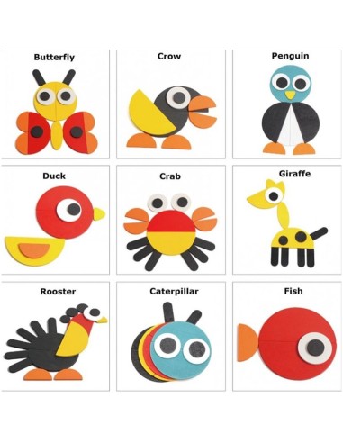 Kūrybinis rinkinys "Geo Wooden Blocks"