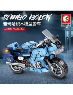 Motociklo konstruktorius Yamaha FJR1300A Police Car Technic 2