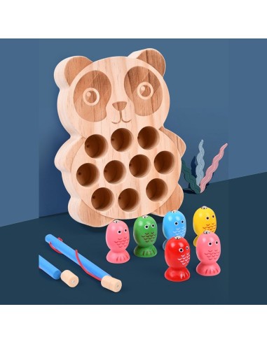 Medinis magnetinis žvejybos žaidimas...