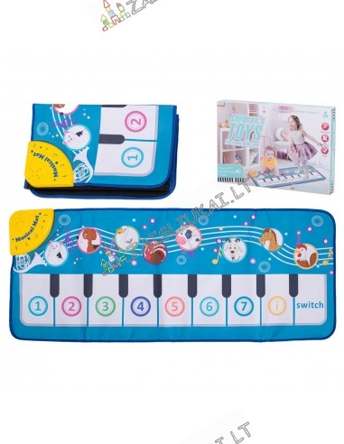 Muzikinis kilimas "Children's Toys Electronic Piano Pad"