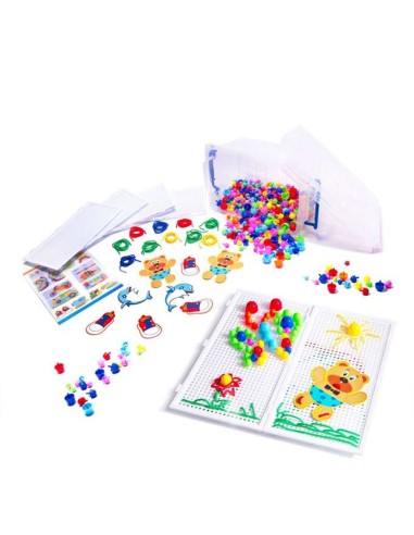 Mozaikos dėlionė + mokymas siūti, 603 dalių rinkinys