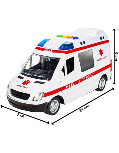 Greitosios pagalbos mašina su garsais...