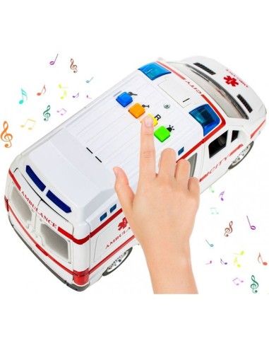 Greitosios pagalbos mašina su garsais...