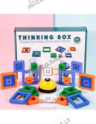 Užduočių dėlione "Thinking Box"