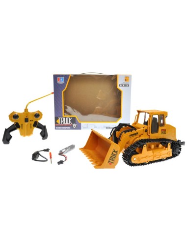 Valdomas vikšrinis buldozeris...