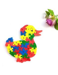 Medinė dėlionė "Ančiukas"