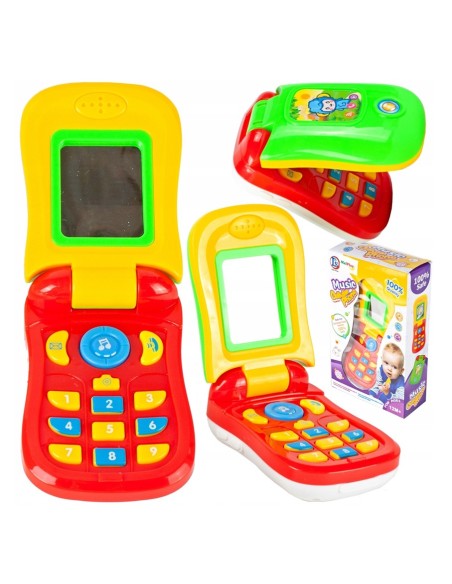 Muzikinis atlenkiamas telefonas