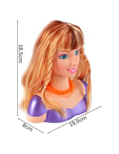 Manekenės galva šukuosenoms -...