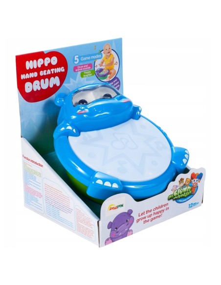 Būgnas mažyliams - "Hippo Drum"