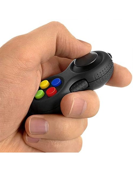 Antistresinis 8 funkcijų žaislas-pultelis „Fidget Pad“ (7,2 cm)