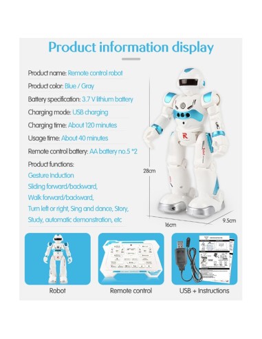 Smart RC robotas + pultas + rankinis...