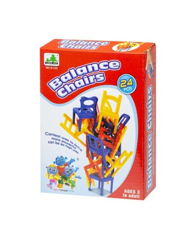 Balansinis stalo žaidimas kėdėmis