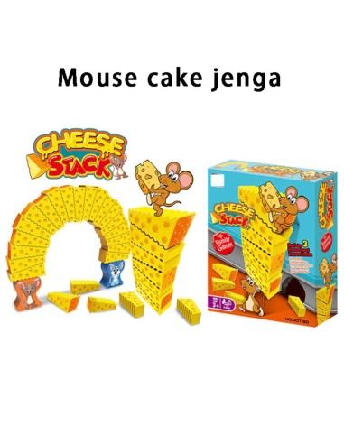 Žaidimas - Mouse Cake Jenga
