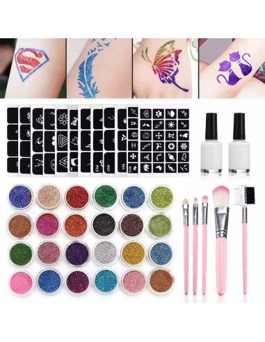 Didelis rinkinys tatuiruotėms -...