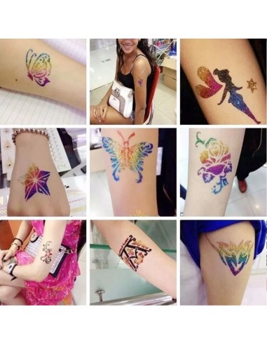 Didelis rinkinys tatuiruotėms -...