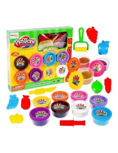 Lipdymo masė 8 indeliai su priedais