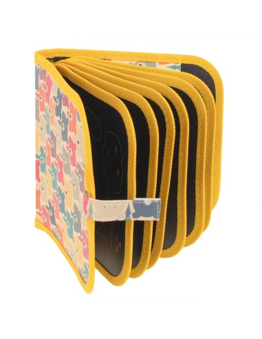 Nešiojama piešimo knyga su flomasteriais