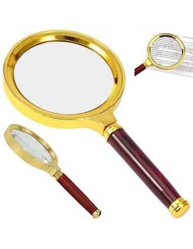 Padidinimo stiklas 80 mm