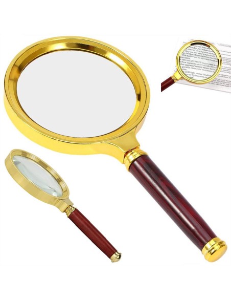 Padidinimo stiklas 80 mm