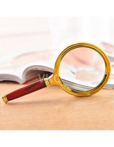 Padidinimo stiklas su rankena, 80 mm