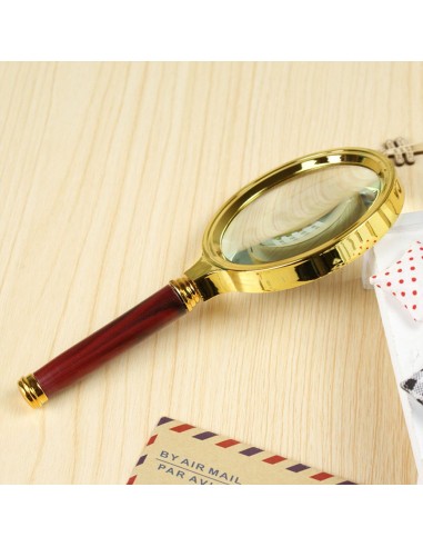 Padidinimo stiklas su rankena, 80 mm