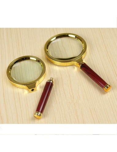 Padidinimo stiklas su rankena, 80 mm