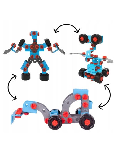 Konstruktorius 10 in 1 su 286 detalių...
