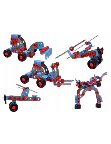 Konstruktorius 10 in 1 su 286 detalių...