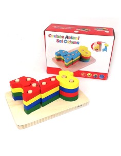 Medinė rūšiuoklė - žirafa