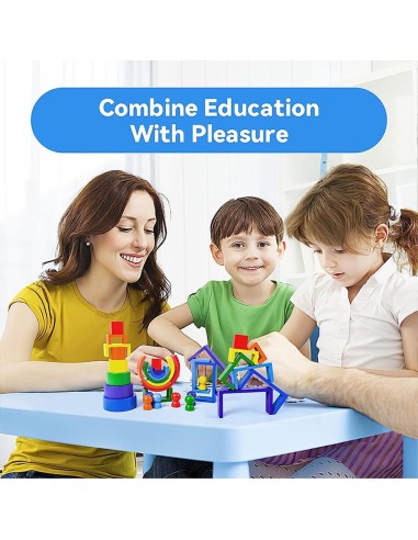 Medinis vaivorykštinis žaislas...