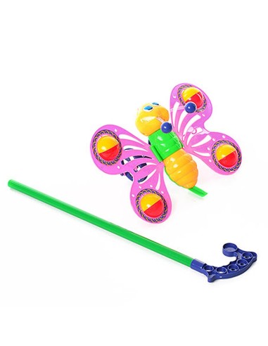 Stumdomas žaislas - barškantis drugelis