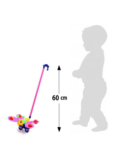 Stumdomas žaislas - barškantis drugelis