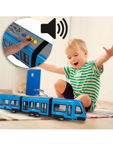 Tramvajus su garsu, šviesa ir...