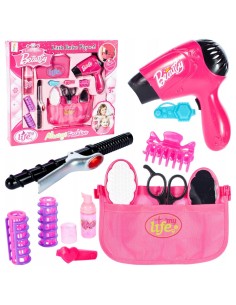 Kirpyklos priemonių rinkinys su džiovintuvu