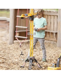 Valdomas pultu statybinis bokštinis kranas, 128 cm 2