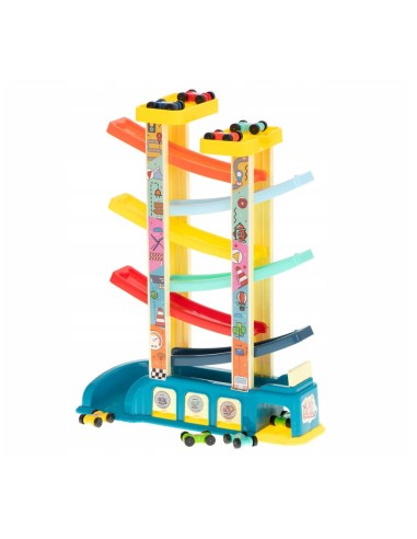 Automobilių takas, čiuožykla-serpantinas