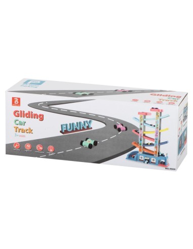 Automobilių takas, čiuožykla-serpantinas