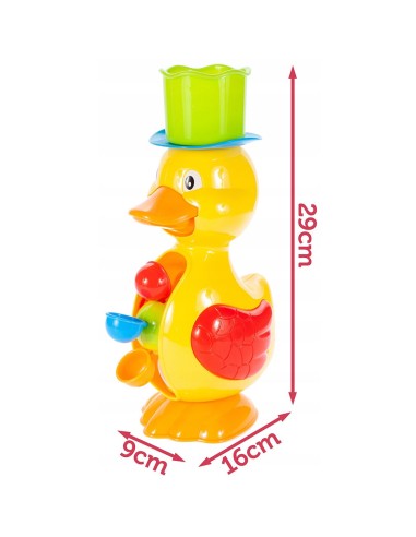 Žaislas į vonią - Ančiukas su vandens...