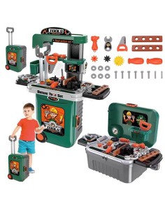 Darbo įrankių rinkinys lagamine ant ratų "Pasidaryk pats" 2