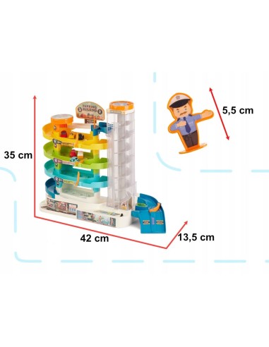 4 aukštų garažas, elektrinis liftas +...