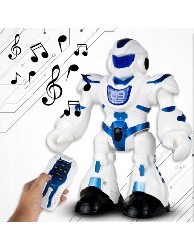 Šokantis ir dainuojantis robotas su...