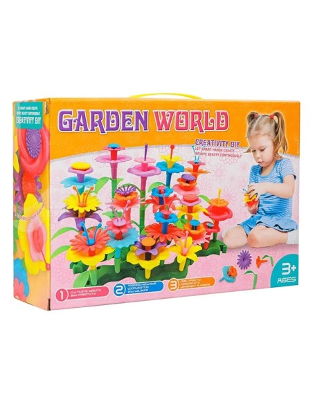Konstruktorius gėlių sodas "Garden World"