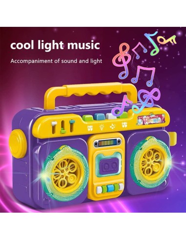 Muilo burbulų generatorius „Retro Radio“ – 1500 burbulų per minutę!