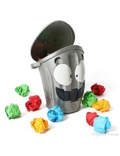 Kambario žaidimas "Crazy Trash Can"