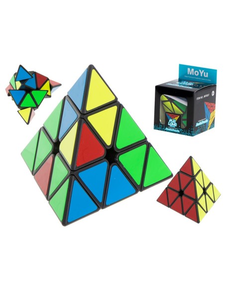 Rubiko kubas - piramidė 3x3x3 "PYRAMINX BLACK MOYU"