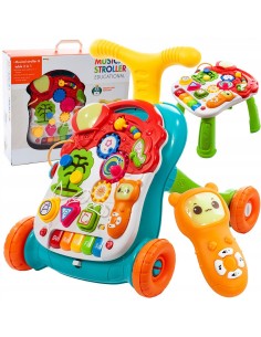 Daugiafunkcis stumdukas ir staliukas „2 in 1“ – augantiems tyrinėtojams